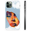 iPhone 11 Pro TPU Cover - Ansigtsmaling