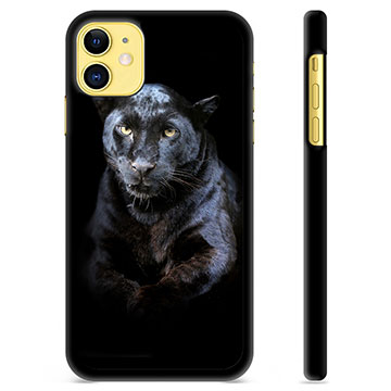 iPhone 11 Beskyttende Cover - Sort Panter