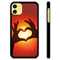 iPhone 11 Beskyttende Cover - Hjertesilhuet