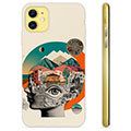 iPhone 11 TPU Cover - Abstrakt Collage
