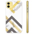 iPhone 11 TPU Cover - Abstrakt Marmor