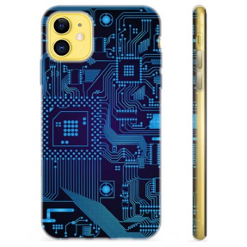 iPhone 11 TPU Cover - Kredsløbsplade