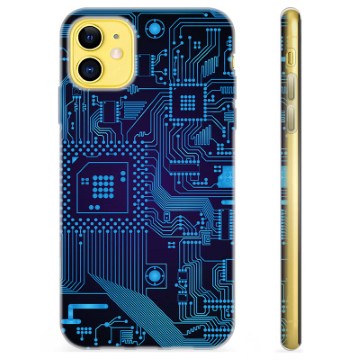 iPhone 11 TPU Cover - Kredsløbsplade