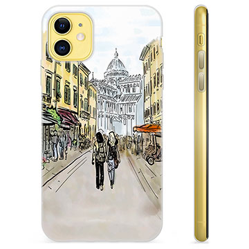 iPhone 11 TPU Cover - Italiensk Gade