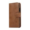 iPhone 11 Vintage 2-i-1 Etui M. Aftageligt Cover - brun