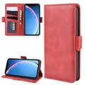 iPhone 11 Pung Taske med Magnetisk Lukning - Rød