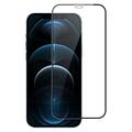 iPhone 12/12 Pro Lippa 2.5D Skærmbeskyttelse Hærdet Glas - 9H - sort kant