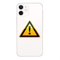 iPhone 12 Bag Cover Reparation - inkl. ramme - Hvid