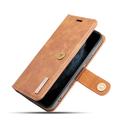 iPhone 12/12 Pro DG.Ming Læderpung med Aftageligt Cover - Brun