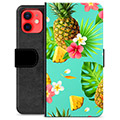 iPhone 12 mini Premium Flip Cover med Pung - Sommer