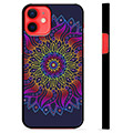 iPhone 12 mini Beskyttende Cover - Farverig Mandala