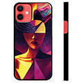 iPhone 12 mini Beskyttende Cover - Kubistisk Portræt