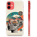 iPhone 12 mini TPU Cover - Abstrakt Collage