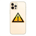 iPhone 12 Pro Bag Cover Reparation - inkl. ramme - Guld