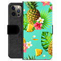 iPhone 12 Pro Max Premium Flip Cover med Pung - Sommer