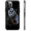 iPhone 12 Pro Max TPU Cover - Sort Panter