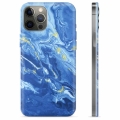 iPhone 12 Pro Max TPU Cover - Farverig Marmor