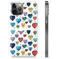 iPhone 12 Pro Max TPU Cover - Hjerter