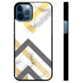iPhone 12 Pro Beskyttende Cover - Abstrakt Marmor