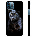 iPhone 12 Pro Beskyttende Cover - Sort Panter