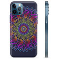 iPhone 12 Pro TPU Cover - Farverig Mandala