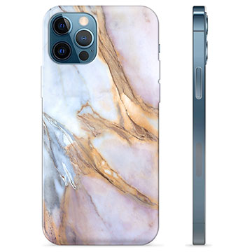 iPhone 12 Pro TPU Cover - Elegant Marmor