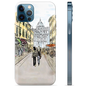 iPhone 12 Pro TPU Cover - Italiensk Gade