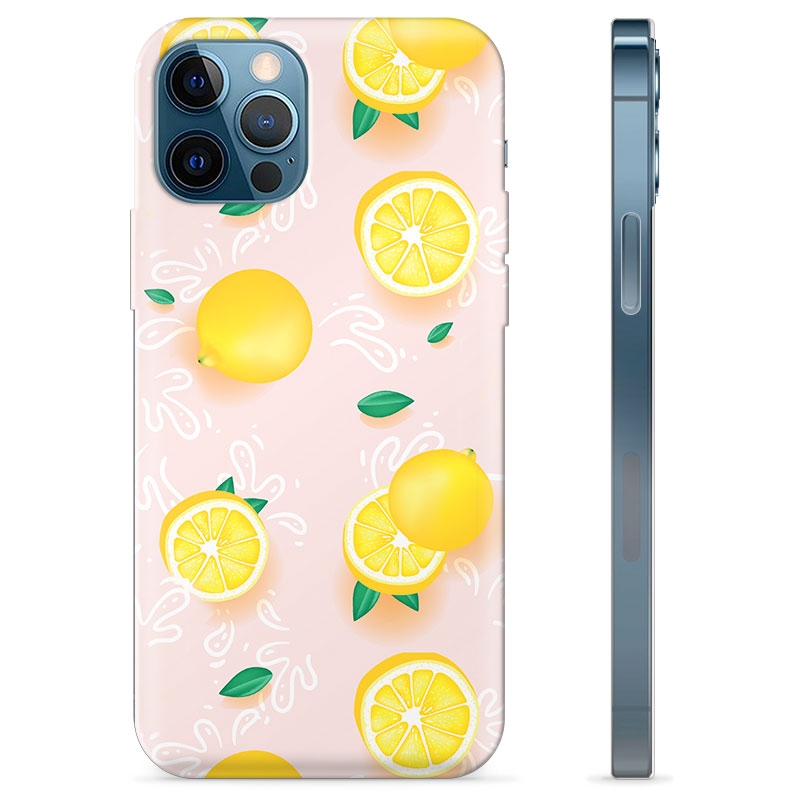 iPhone Pro TPU Cover - Citron Mønster