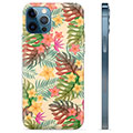 iPhone 12 Pro TPU Cover - Lyserøde Blomster