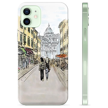 iPhone 12 TPU Cover - Italiensk Gade