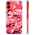 iPhone 12 mini TPU Cover - Pink Camouflage