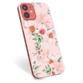 iPhone 12 mini TPU Cover - Vandfarveblomster