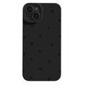iPhone 13 Slim TPU-cover med hjertemønster