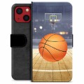 iPhone 13 Mini Premium Flip Cover med Pung - Basketball