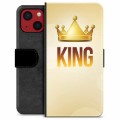 iPhone 13 Mini Premium Flip Cover med Pung - Konge