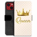 iPhone 13 Mini Premium Flip Cover med Pung - Dronning