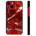 iPhone 13 Mini Beskyttende Cover - Rød Marmor