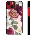 iPhone 13 Mini Beskyttende Cover - Romantiske Blomster
