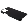 iPhone 13 Mini Gummibelagt Plastik Cover - Sort