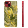 iPhone 13 Mini TPU Cover - Oliv Marmor