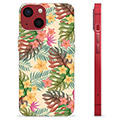 iPhone 13 Mini TPU Cover - Lyserøde Blomster