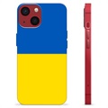 iPhone 13 Mini TPU Cover Ukrainsk Flag - Gul og lyseblå