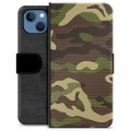 iPhone 13 Premium Flip Cover med Pung - Camo