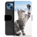 iPhone 13 Premium Flip Cover med Pung - Kat