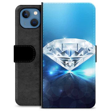 iPhone 13 Premium Flip Cover med Pung - Diamant