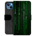 iPhone 13 Premium Flip Cover med Pung - Krypteret