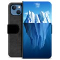iPhone 13 Premium Flip Cover med Pung - Isbjerg