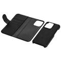 iPhone 13 Pro Essentials aftageligt 2-i-1 pungetui - sort