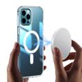 iPhone 13 Pro Hybrid Cover - MagSafe Kompatibel - Gennemsigtig