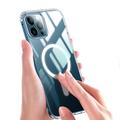 iPhone 13 Pro Hybrid Cover - MagSafe Kompatibel - Gennemsigtig